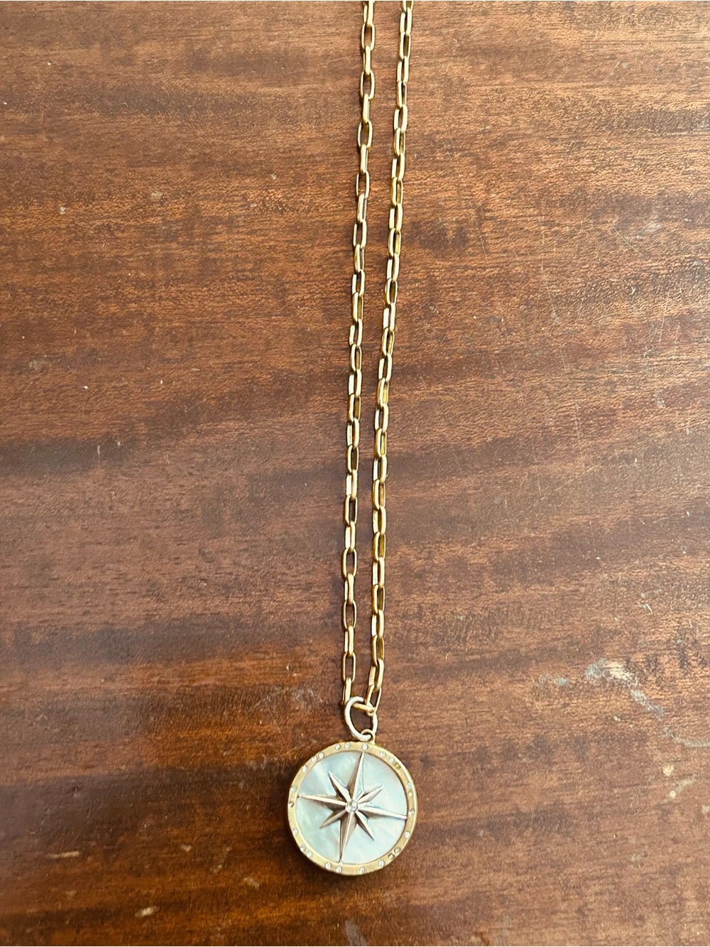 Waxing Poetic  Compass Star Pendant Necklace - Picture 4 of 5